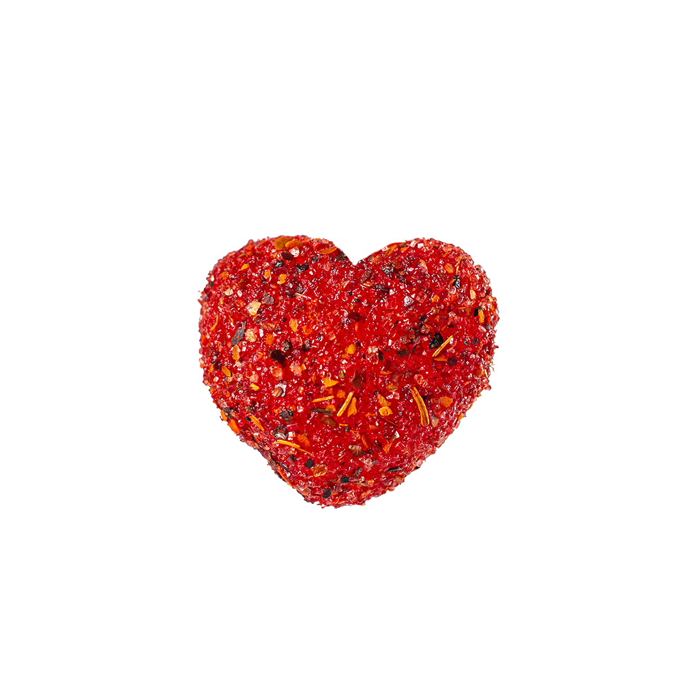 Corazones de fresa