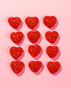 Corazones de fresa