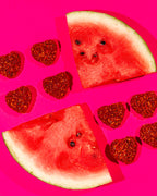 Corazones de fresa